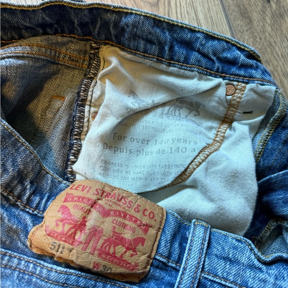 LEVI’s - 511 Jean Shorts - Size 30 - Picture 6 of 10